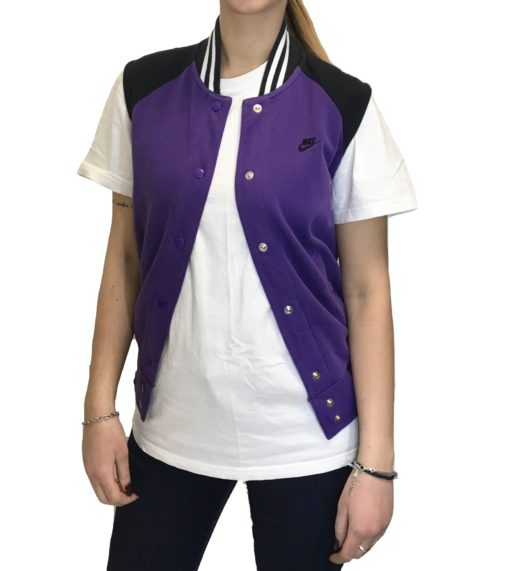 giubbino smanicato nike