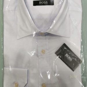 Hugo Boss Camicia Uomo In Cotone/Elastan Slim Fit Tinta Unita Prezzo Affare