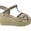 Sandali Donna XTI 73674 Casual con Zeppa Comoda in Spago
