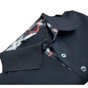 Burberry London Polo Uomo in Cotone Oxford Manica Corta Classic Fit Prezzo Affare