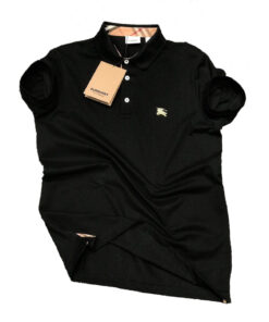 Burberry London Polo Uomo in Cotone Oxford Manica Corta Classic Fit Prezzo Affare