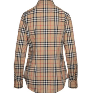 Burberry London 8022284 Camicia Uomo in Cotone Pattern a Quadri Prezzo Affare