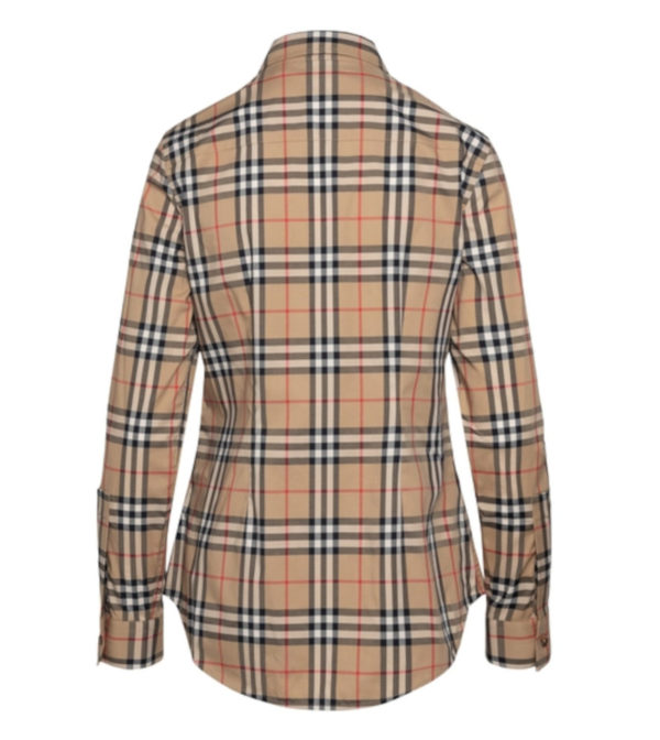 Burberry London 8022284 Camicia Uomo in Cotone Pattern a Quadri Prezzo Affare