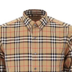 Burberry London 8001236 Camicia Uomo in Cotone Pattern a Quadri Prezzo