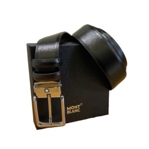 MontBlanc Cintura Uomo Reversibile Casual / Elegante Vera Pelle Prezzo Affare