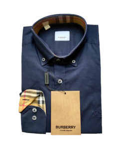 Burberry London Camicia Uomo Cotone Oxford Button Down Classic Fit Prezzo Affare