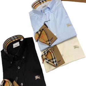Burberry London Camicia Uomo Cotone Oxford Button Down Classic Fit Prezzo Affare