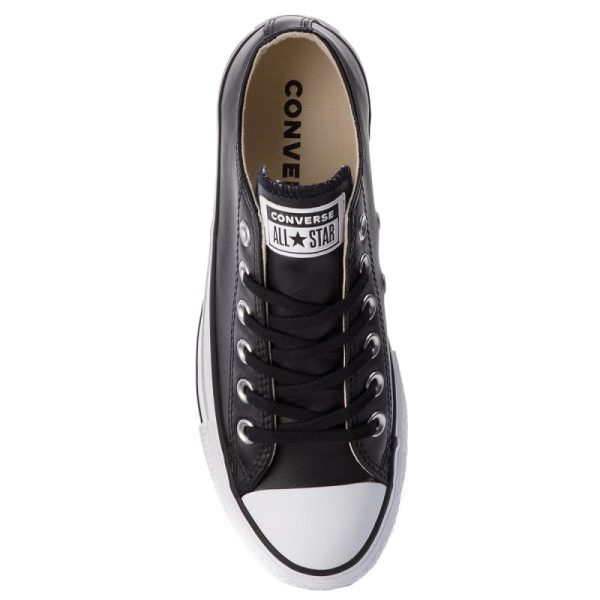Converse All Star Ox Platform 561681C Scarpe Donna Sneakers In Pelle Prezzo Affare