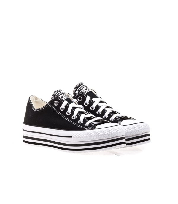 Converse All Star Ox Platform 563970C Scarpe Donna Sneakers Canvas Prezzo Affare