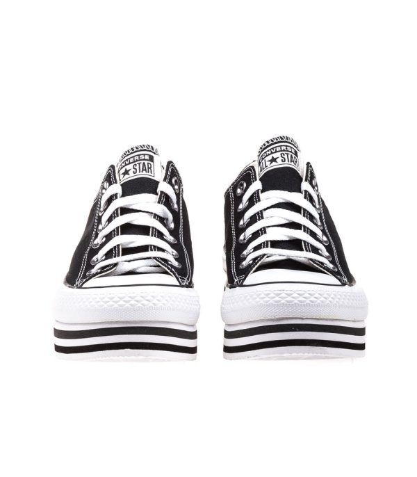 Converse All Star Ox Platform 563970C Scarpe Donna Sneakers Canvas Prezzo Affare