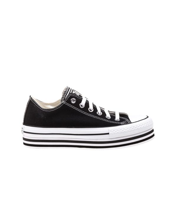 Converse All Star Ox Platform 563970C Scarpe Donna Sneakers Canvas Prezzo Affare