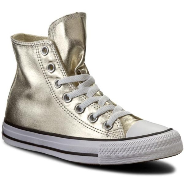 Converse All Star Hi 153178C Chuck Taylor Scarpe Sneakers Unisex In Pelle Prezzo Affare