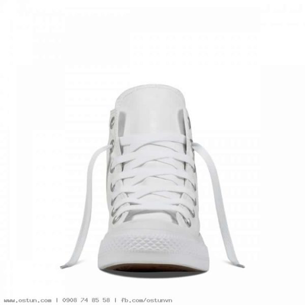 Converse All Star Hi 155559C Chuck Taylor Scarpe Sneakers Unisex In Pelle Prezzo Affare