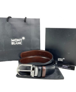 MontBlanc Cintura Uomo M01 Reversibile in Vera Pelle Prezzo Affare