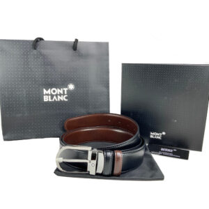 MontBlanc Cintura Uomo M01 Reversibile in Vera Pelle Prezzo Affare