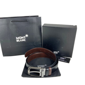 MontBlanc Cintura Uomo M03 Reversibile in Vera Pelle Prezzo Affare