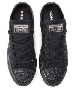 Converse All Star Ox 563465C Chuck Taylor Scarpe Sneakers Donna Glitter Prezzo Affare