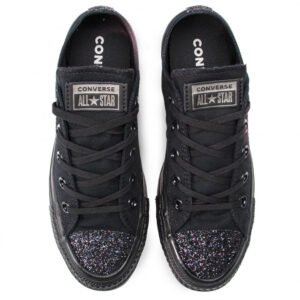 Converse All Star Ox 563465C Chuck Taylor Scarpe Sneakers Donna Glitter Prezzo Affare