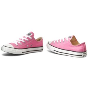 Converse All Star Ox 3J238 Chuck Taylor Scarpe Sneakers Bambina In Canvas Prezzo Affare