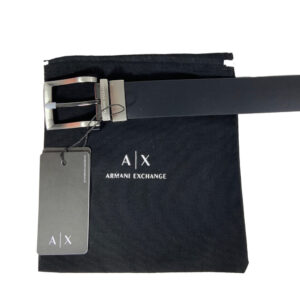 Armani Exchange 1307 Cintura Uomo 100% Authentic Reversibile Vera Pelle Prezzo Affare