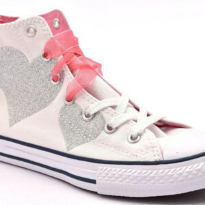 Converse All Star Hi 664044C Chuck Taylor Scarpe Sneakers Bambina In Canvas Prezzo Affare