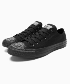 Converse All Star Ox 563465C Chuck Taylor Scarpe Sneakers Donna Glitter Prezzo Affare