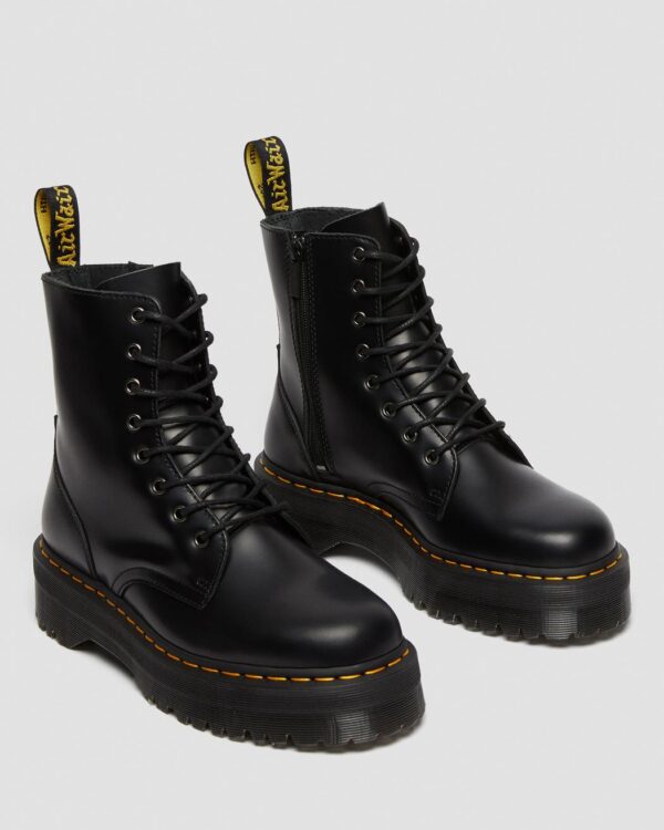 Dr Martens Platform Jadon 15265001 Stivali Unisex In Pelle Smooth Special Price