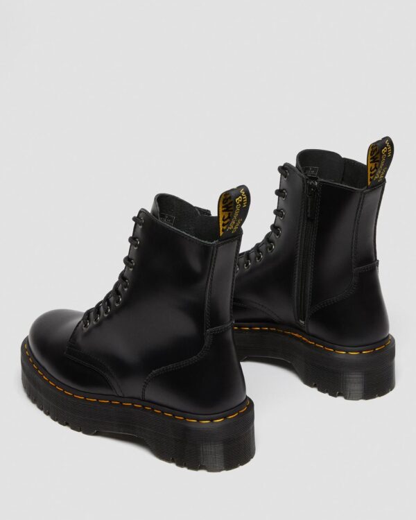 Dr Martens Platform Jadon 15265001 Stivali Unisex In Pelle Smooth Special Price