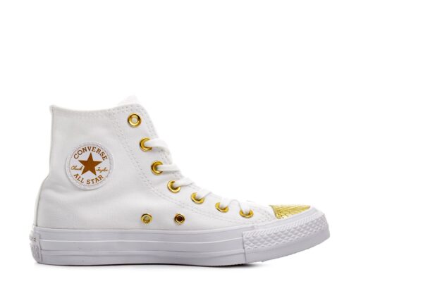 Converse All Star Hi 555813C Scarpe Sneakers Donna In Canvas Special Price