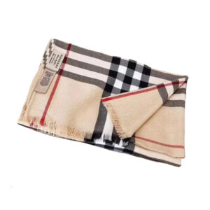 Burberry Pashmina Sciarpa Donna in Cashmere Cm 180x70 Special Price