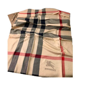 Burberry Pashmina Sciarpa Donna in Cashmere Cm 180x70 Special Price