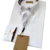 Burberry London Camicia Uomo Button Down Logo TB Sul Colletto Special Price