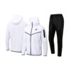 Nike Tuta Completa Tech Fleece Felpa Cappuccio Pantalone Con Elastico Special Price