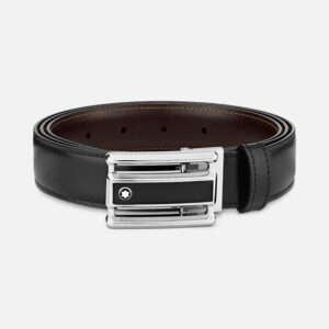 Montblanc MB114423 Cintura Uomo in Pelle Fibbia Acciaio Special Price