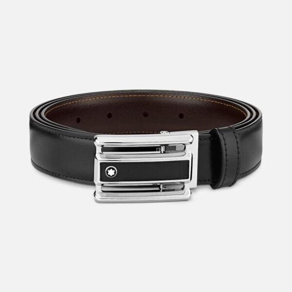 Montblanc MB114423 Cintura Uomo in Pelle Fibbia Acciaio Special Price
