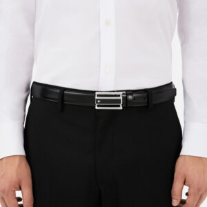 Montblanc MB114423 Cintura Uomo in Pelle Fibbia Acciaio Special Price