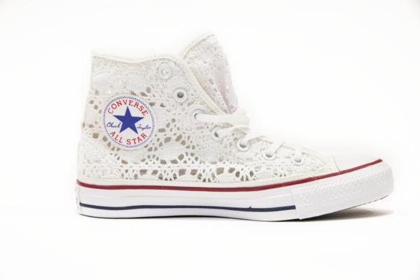 Converse All Star Hi 549310C Scarpe Sneakers Merletto Donna Special Price