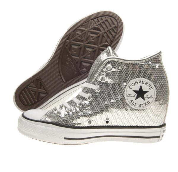 Converse All Star Lux Mid 556781C Scarpe Sneakers Donna Zeppa Interna Special Price