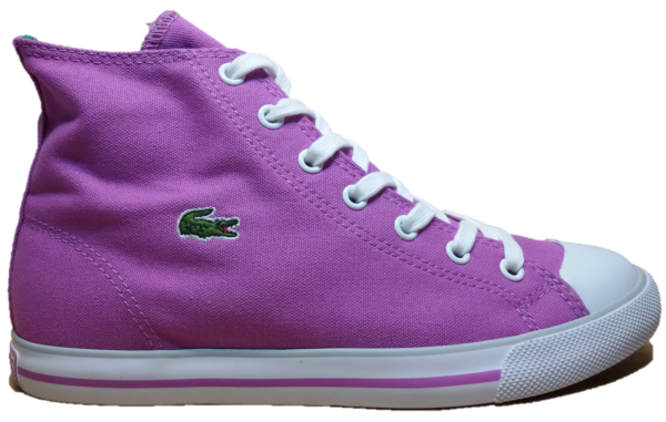 Lacoste L27 Mid Res Scarpe Sneakers Donna in Tela Special Price