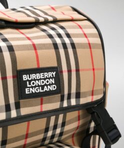 Burberry 8017736 Zaino Medium In Tartan Tessuto Check Prezzo Affare