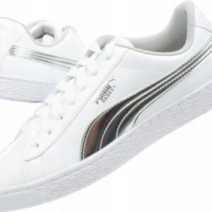 Puma Basket Mirror 369552 01 Scarpe Sneakers Donna In Vernice Special Price