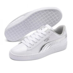 Puma Basket Mirror 369552 01 Scarpe Sneakers Donna In Vernice Special Price