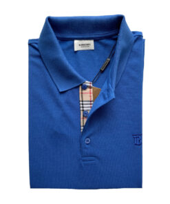 Burberry London Polo Uomo Cotone Oxford Regular Fit Logo In Tinta Prezzo Affare