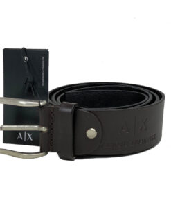 Armani Exchange 011033 Cintura Uomo Casual Jeans Vera Pelle Made in Italy Special Price