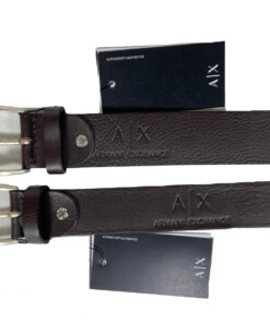 Armani Exchange 011033 Cintura Uomo Casual Jeans Vera Pelle Made in Italy Special Price