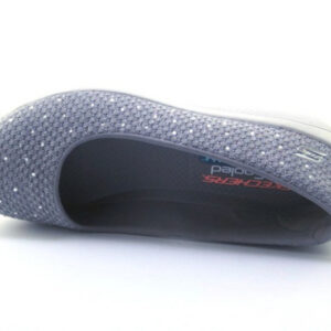 Skechers Arya 104005 GRY Scarpe Sneakers Donna Slip On Memory Foam Special Price