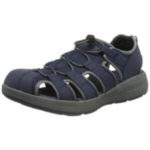 Skechers Melbo 51834 NVGY Sandalo Scarpa Uomo Memory Foam Special Price