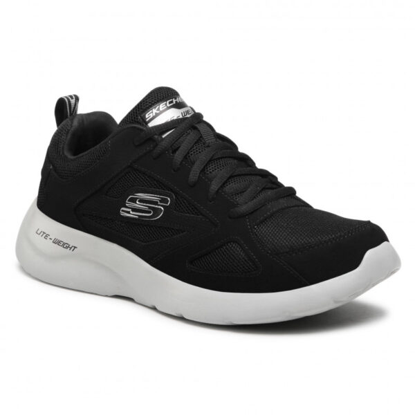 Skechers Fallford 58363 BLK Scarpe Sneakers Uomo Memory Foam Special Price