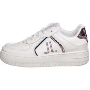 Lancetti 012 Scarpe Sneakers Donna In Ecopelle Con Zeppa Cm 4 Special Price