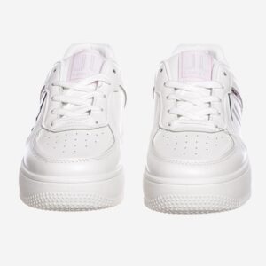 Lancetti 012 Scarpe Sneakers Donna In Ecopelle Con Zeppa Cm 4 Special Price
